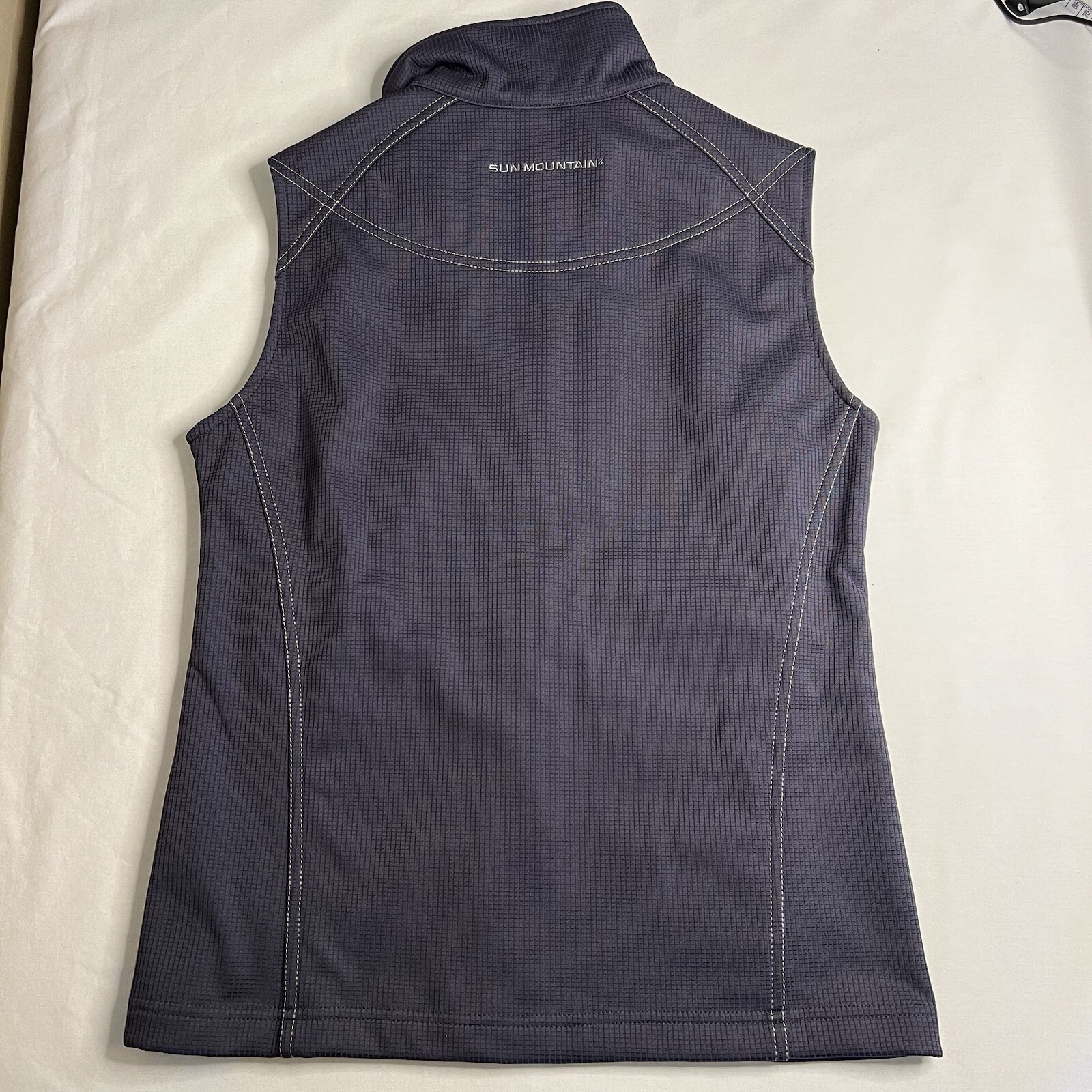 Sun Mountain lightweight polyester deep purple zi… - image 10