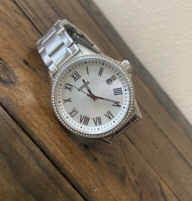 Fossil Blythe BQ3209 Womens Stainless Steel Analog Dial Quartz