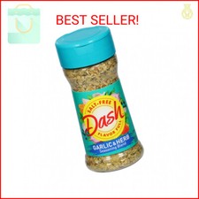 Dash Salt-Free Seasoning Blend, Garlic  Herb, 2.5 Ounce