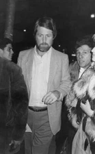 Brian Wilson leaving an unspecified restaurant on Sunset Strip Los- Old Photo