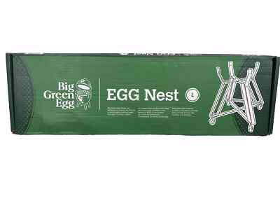 NEW Big Green Egg LARGE NEST 301000 Grill Stand w/ 2 Locking Casters NEW IN BOX
