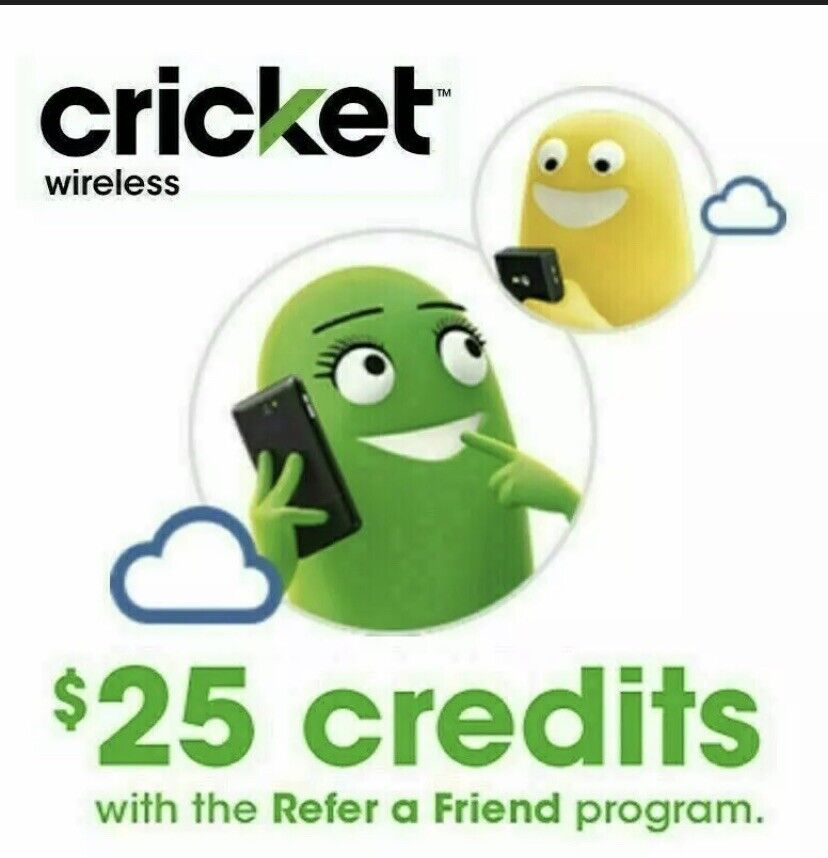 Cricket wireless Discount mail order $25 Code FREE. Bombing free shipping Referral