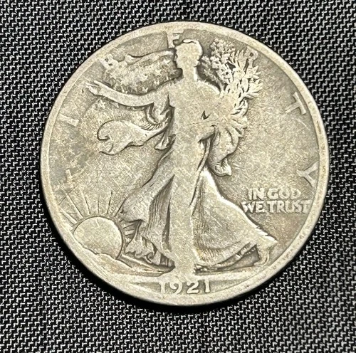 1921 D WALKING LIBERTY HALF DOLLAR GOOD