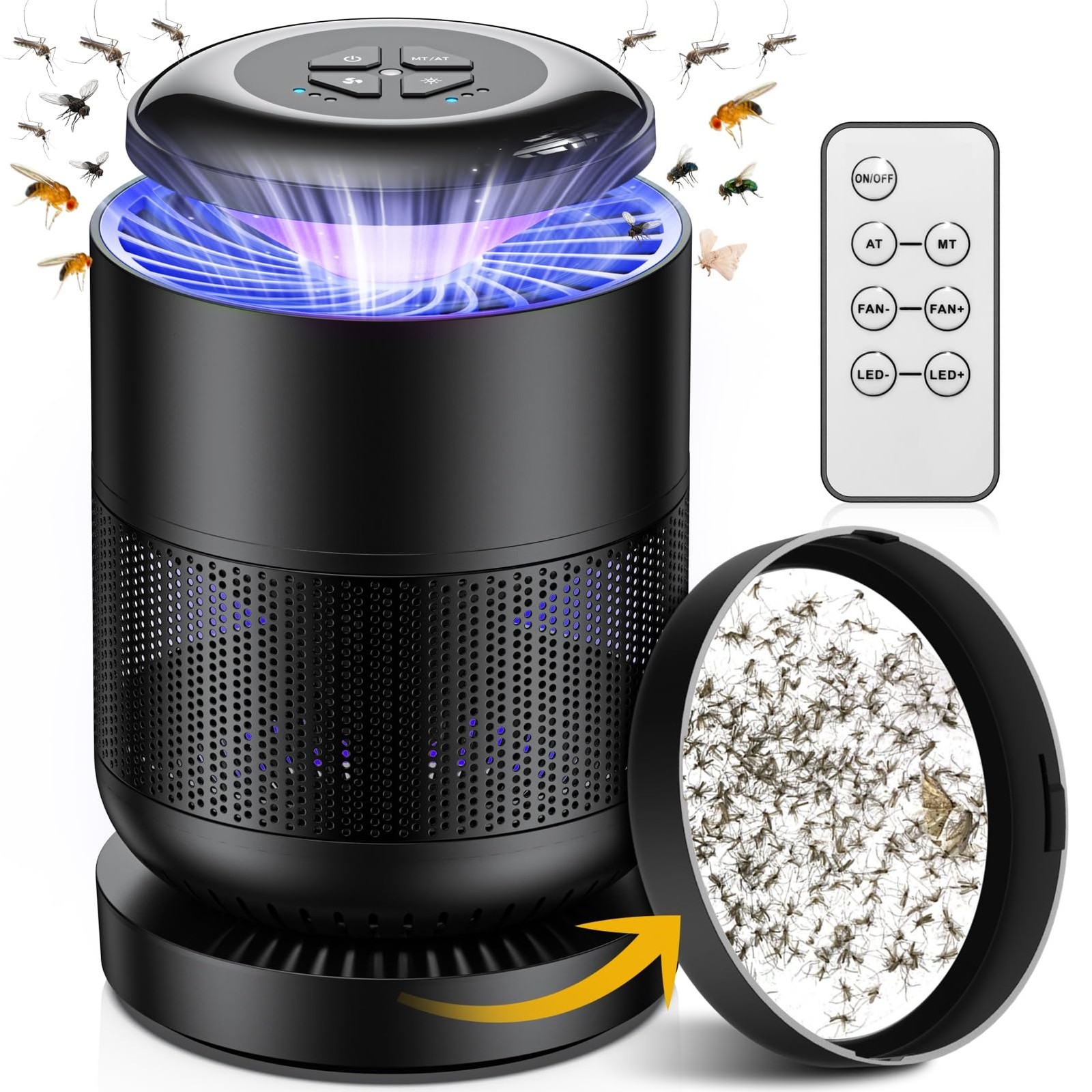 Ловушка для мух BUGBOW в помещении SK01 - Черный и темно-синий 5890₽