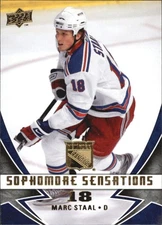 2008-09 Upper Deck Sophomore Sensations #SS4 Marc Staal - HKY