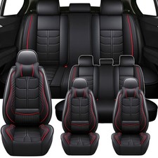 For Toyota Tacoma Car Seat Covers Leather Front Rear Full Set Protectors Cushion For Toyota Tacoma Car Seat Covers Leather Front Rear Full Set Protectors Cushion