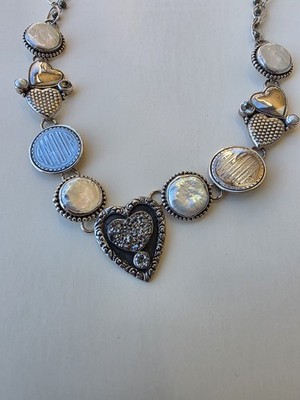 Mars & Valentine Sterlingsilber Vintage AMOUR Halskette 18''
