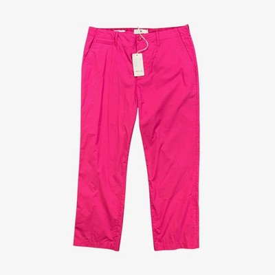 Closed Pants Women 30 Azalea Cotton Bertha Chino Straight Cropped Italian Fabric