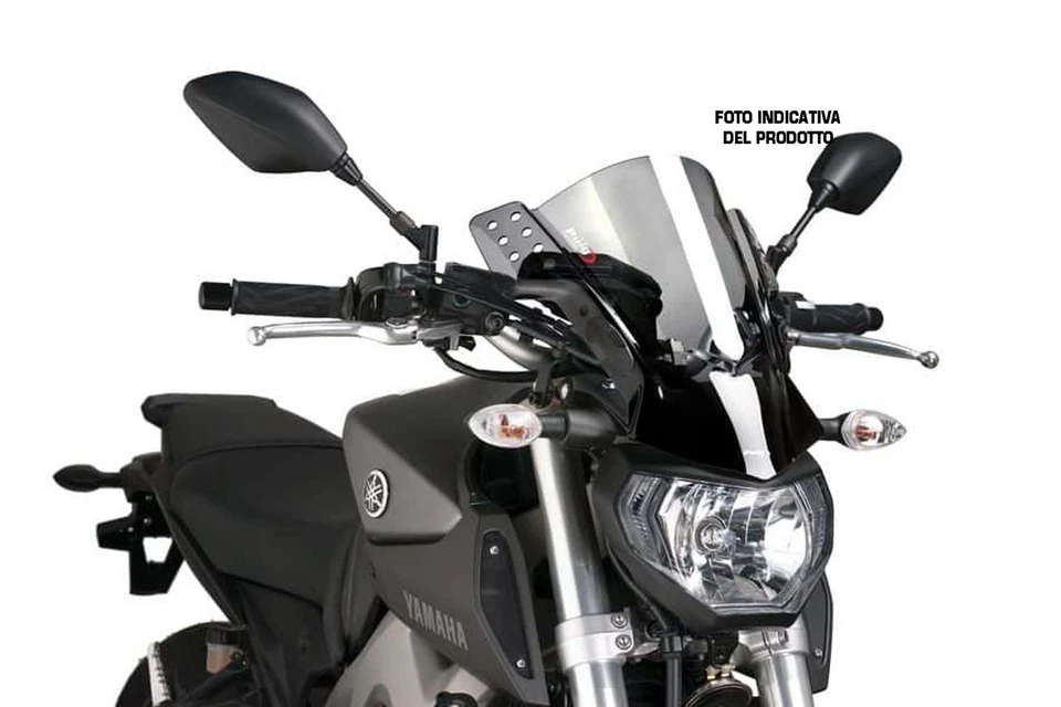 Bulle Puig RF pour Yamaha Mt-01/mt-03 Fum.cl. Pare brise saute vent