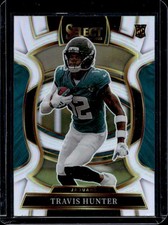 2025 Panini Select Travis Hunter Concourse RC Silver Prizm Rookie #28 Jaguars