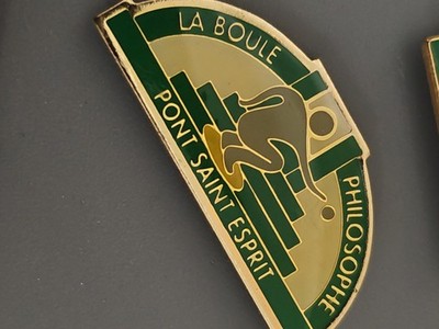 Antike Retro Pin Pont Saint-Esprit, Vintage Abzeichen Sammlung Frankreich selten