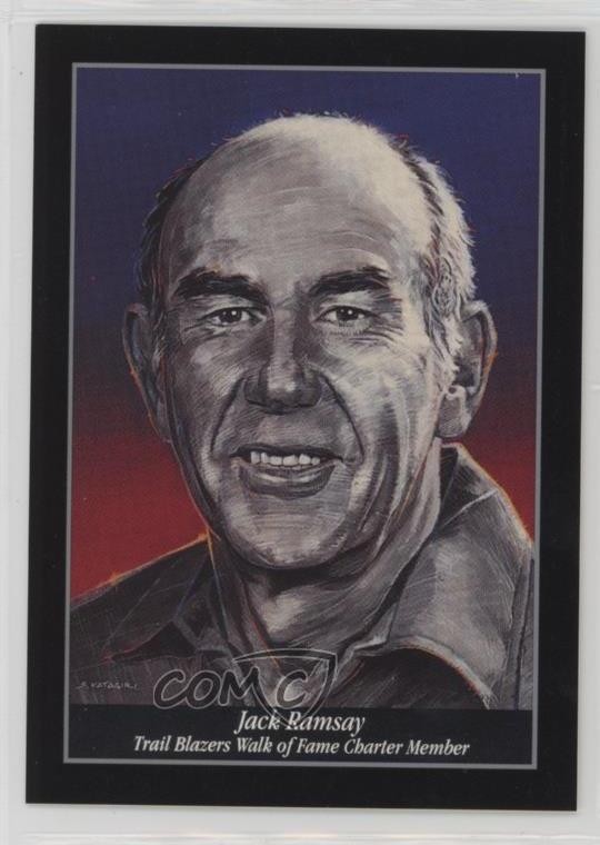 1993-94 Franz Portland Trail Blazers Jack Ramsay #12 HOF 0xy0