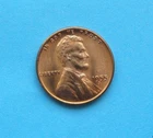 1955 S  RED UNCIRCULATED  WHEAT CENT     #1