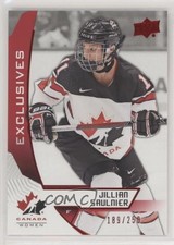 2019 Upper Deck Team Canada Juniors Exclusives 189/250 Jillian Saulnier #42 0l2