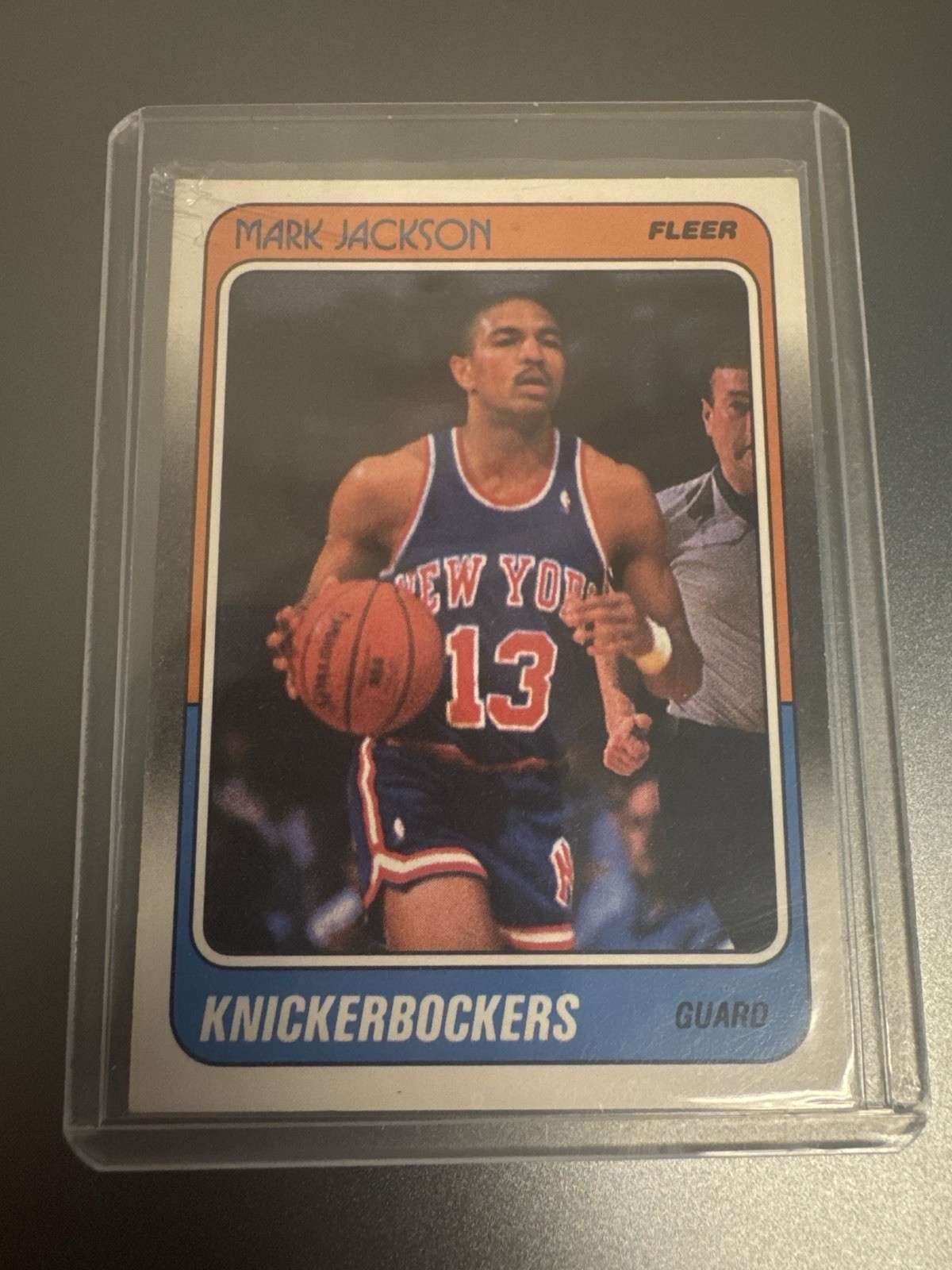 1988-89 Fleer Mark Jackson #82 New York Knicks