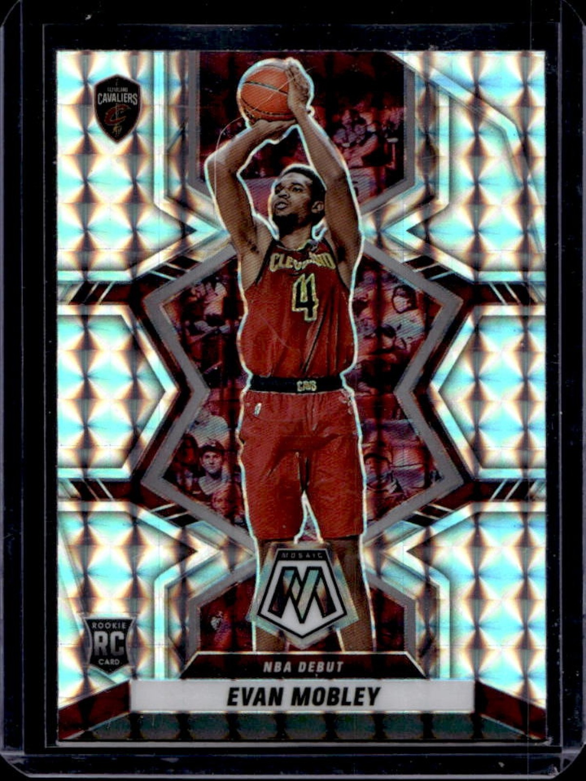 2021-22 Mosaic Evan Mobley RC Rookie #263 Cavaliers