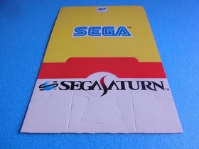 Novelty Promotional Item Sega Saturn Game Software 3D Stand Retro Original