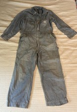 Vintage Big Mac JC Penny Herringbone Coveralls Carpenter Jumpsuit - 46 R BIG MAN
