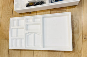 Nintendo Entertainment System NES Action Set Empty Box with Gun & Styrofoam Only