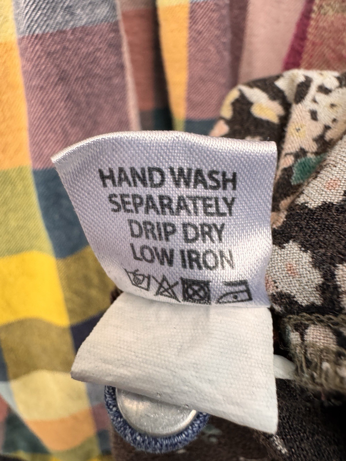 Young Threads Size XL Boho Patchwork Midi Dress J… - image 11