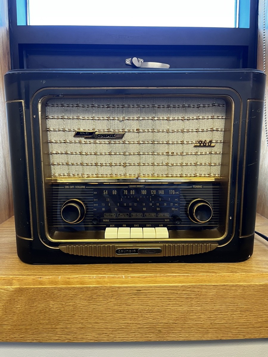 GRUNDIG Classic 960 AM/FM Short Wave Hi-Fi Radio 50's/1950s | eBay