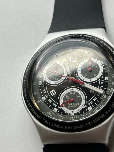 SWATCH Irony Chrono RESTLESS (YCS4000AG) - Silikon - Ø40mm - kompl.funktioniert - Bild 6 von 8