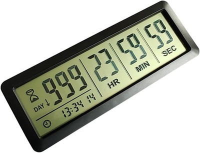 Digitaler Countdown-Tage-Timer   Schwarz verbesserte große 999 Tage Co