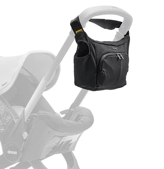 ⭐️ Doona i / X & + Essentials Nappy Changing Bag NITRO BLACK Fits All Models NEW
