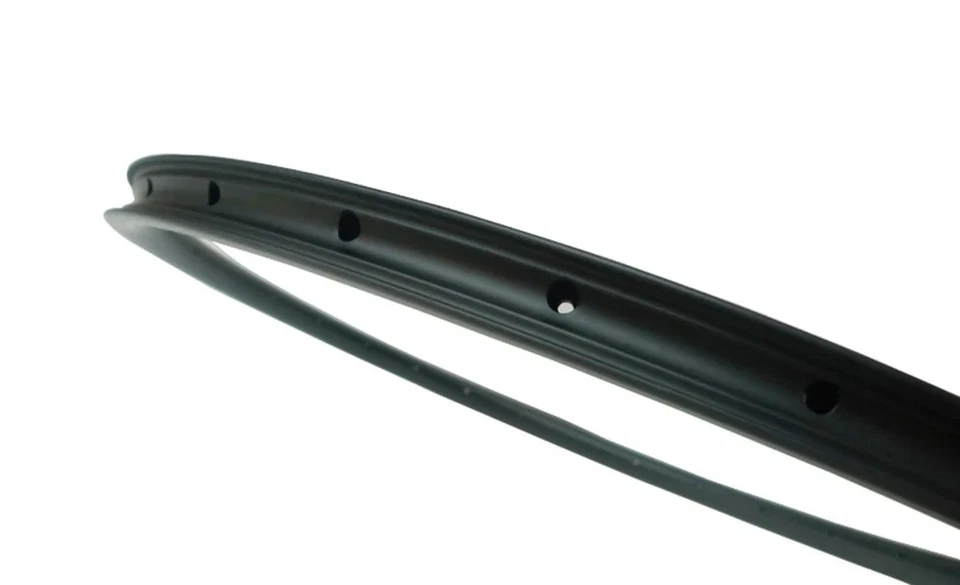 Карбоновый обод дорожного велосипеда BMX 24 дюйма 507 38*25 мм клинчерное кольцо 3K / 3K саржа - Изображение 4 из 4