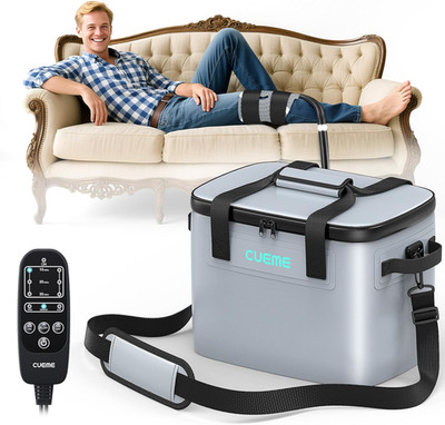 20 QT Ice Machine for Knee after Surgery, Programmable Timer Cold Therapy Machin