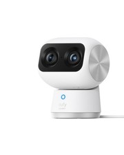 eufy Security 4K Indoor Cam S350, No Subscription, Dual Cameras, 8× Zoom, 360°