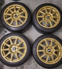 BBS Alloy Wheels 5X114 PCD 17 X 8 For: Subaru Impreza GDA GDB WRX STI 01-07