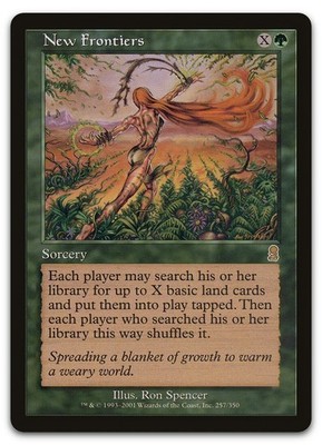 New Frontiers #257 (LP) Odyssey ODY Magic MTG