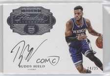2016-17 Panini Flawless Rookie Auto 14/25 Buddy Hield #RA-BH Auto 6fs