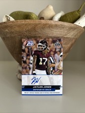 JAYLON JONES 2022 PRO SET ROOKIE AUTOGRAPH  RC BEARS BLUE