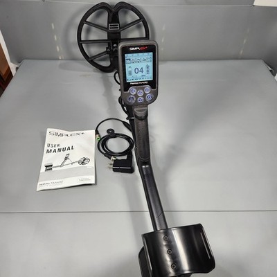 Nokta Makro Simplex+ Waterproof Metal Detector w/ Charger & Manual