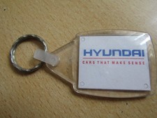 Vintage Keyring Key Ring Fob Hyundai - Cars that make sense