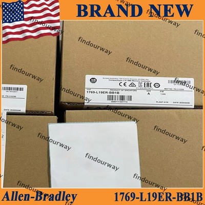 Brand New NEW AB 1769-L19ER-BB1B  L19 1MB Controller US Fast shipping US