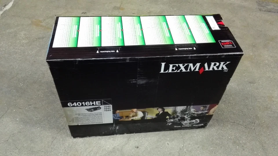 Lexmark 64016HE Tonerkartusche Schwarz 21.000 Seiten für Lexmark T640/T642 - Bild 4 von 4