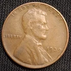 1939 Lincoln Wheat Cent. BOOK FILLER. COMBINE SHIPPING. SOLD BY MUSTGO-SHOPPIN