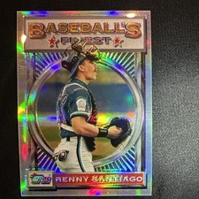 1993 Topps Finest Refractor Benito Santiago #138