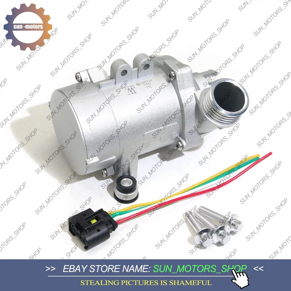 Bomba de agua eléctrica con pernos para BMW 325i 528i 328i 525i X3 X5 Z4 11517586925 Foto 2 de 4
