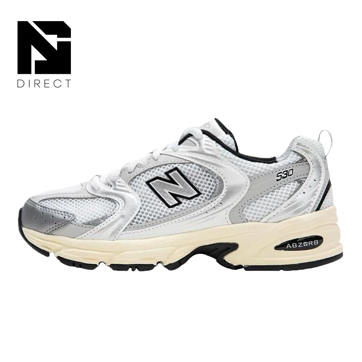 New Balance 530 Silver Cream MR530TA Men's /Women's Lifestyle Sneakers 4-11Size