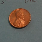 1945 S   CHOICE   RED UNCIRCULATED  WHEAT CENT #1