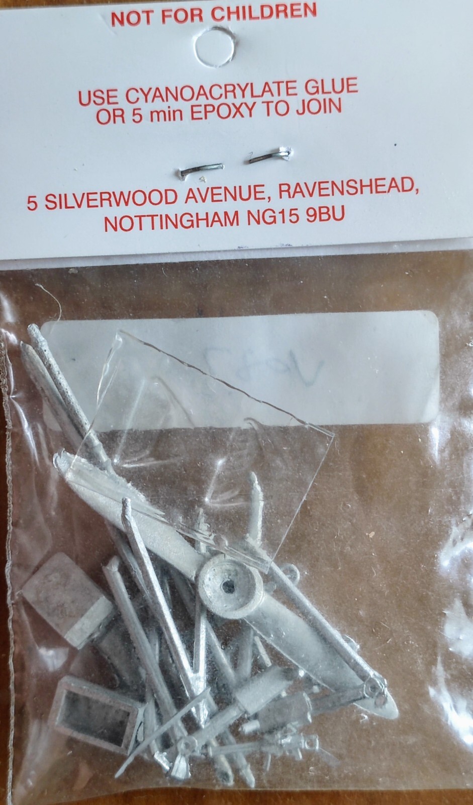 Hawker Damon Mk.1 Undercarriage Detail Set WW1 , Scale 1/72