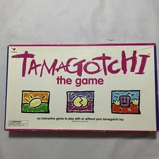 BOARD GAME VINTAGE 1997 TAMAGOCHI THE GAME  2-4 Players GAME BOARD AGES 6 & UP