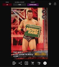 DIGITAL Topps WWE Slam 20 TOPPS NOW Hell In A Cell - THE MIZ 1228cc