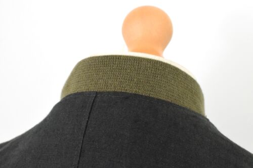 New RICHARD JAMES Forest Green Linen Bomber Jacket Size 38R/48R Medium Blouson - Picture 9 of 19