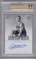 GRAYSON ALLEN 2018-19 Panini Encased RC #'d /75 Autograph BGS 9.5/10 Auto