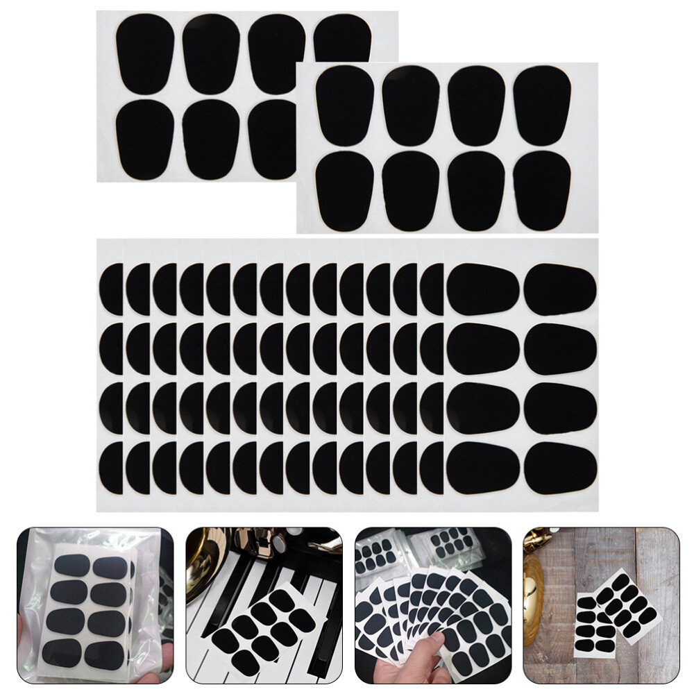 50 Pcs Teethpads Clarinet Saxophone Tooth Cushion Replacement Parts